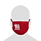 COTTON FACE MASK 5 PACK Model Front